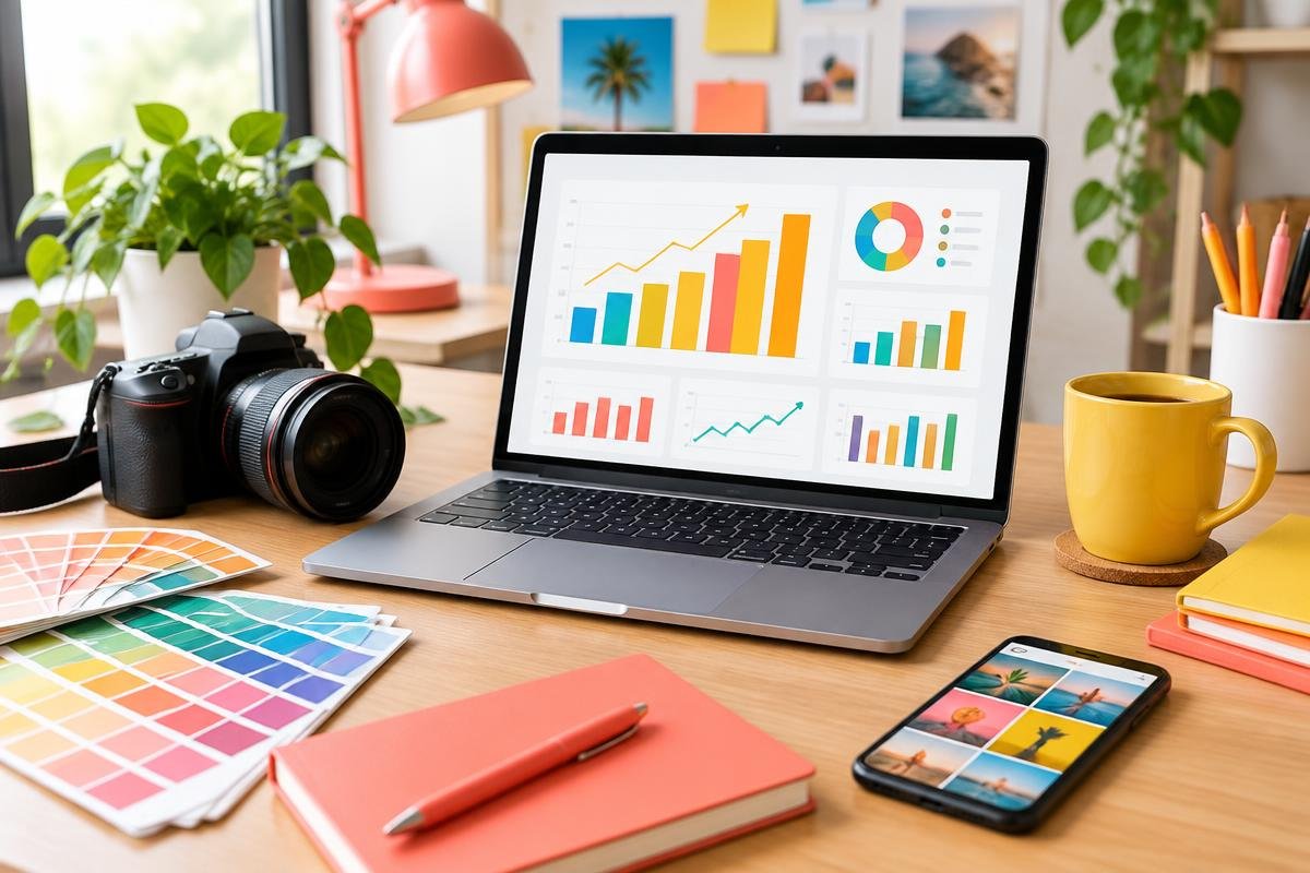 Digital Marketing learning workspace